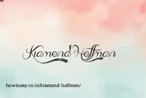 Kiamond Hoffman