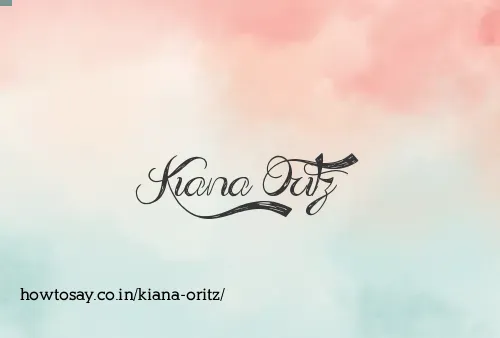 Kiana Oritz