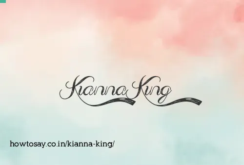 Kianna King