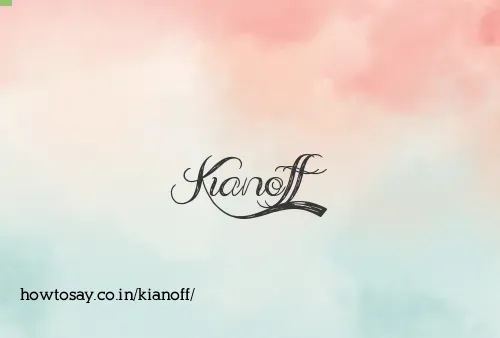 Kianoff