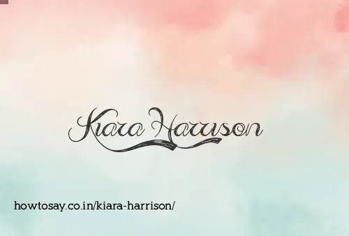 Kiara Harrison