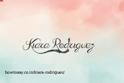 Kiara Rodriguez