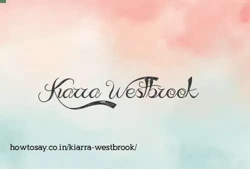Kiarra Westbrook
