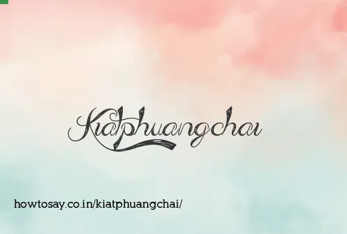 Kiatphuangchai
