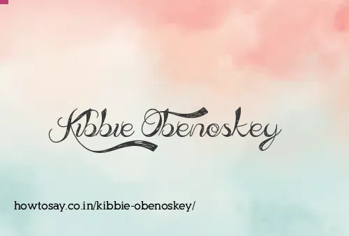 Kibbie Obenoskey