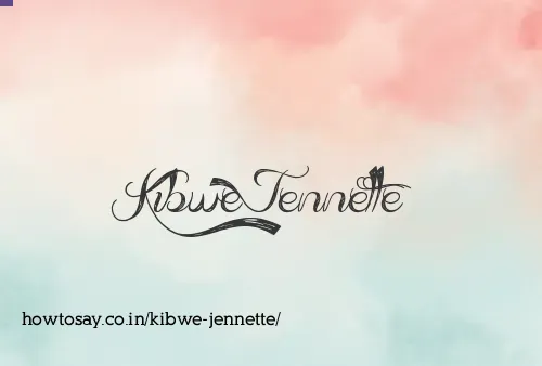 Kibwe Jennette