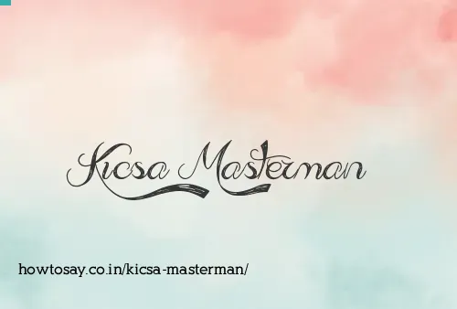 Kicsa Masterman