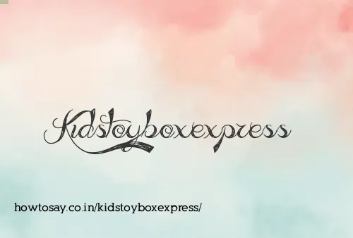 Kidstoyboxexpress