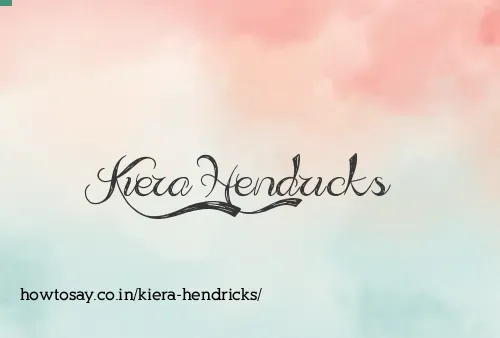 Kiera Hendricks