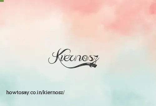 Kiernosz