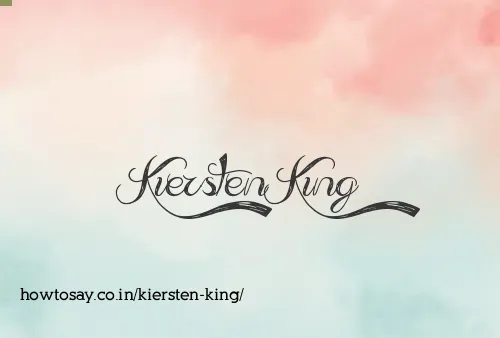 Kiersten King