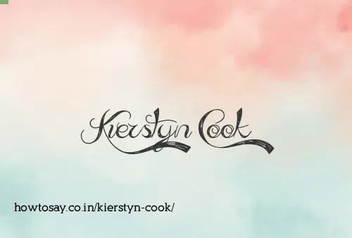 Kierstyn Cook