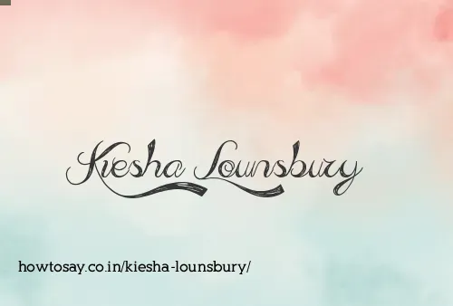 Kiesha Lounsbury