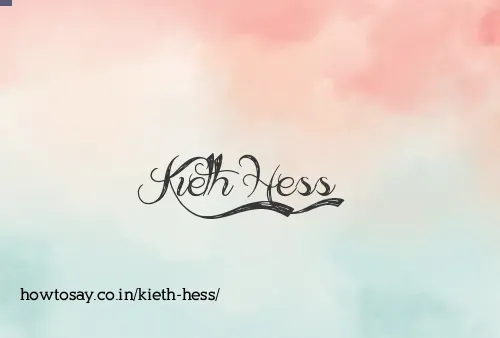 Kieth Hess