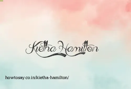 Kietha Hamilton