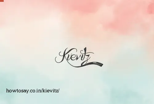 Kievitz