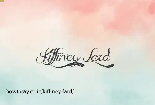 Kiffiney Lard