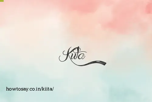 Kiita