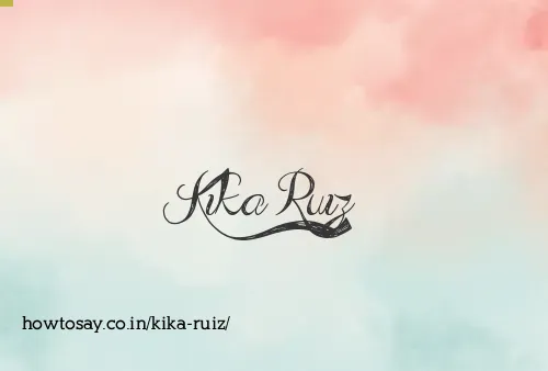 Kika Ruiz