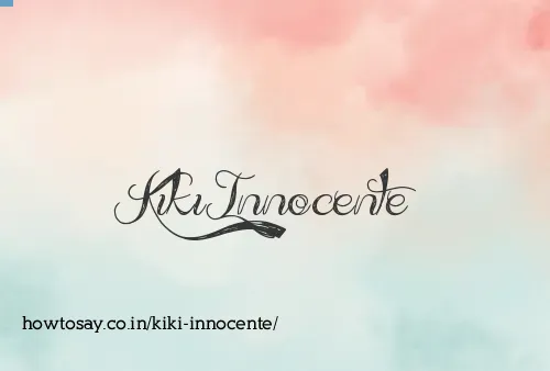 Kiki Innocente