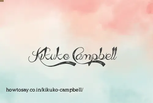 Kikuko Campbell