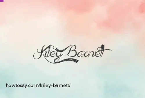 Kiley Barnett
