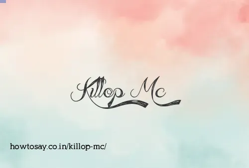 Killop Mc