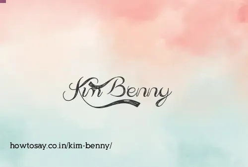 Kim Benny