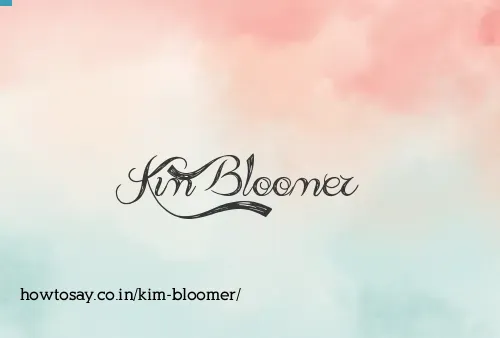Kim Bloomer