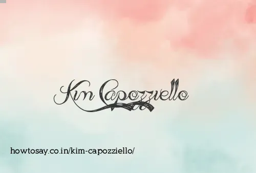 Kim Capozziello