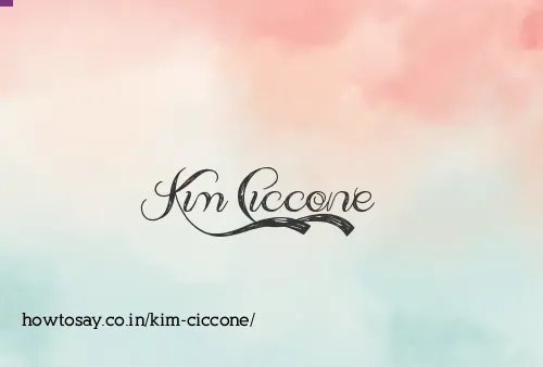 Kim Ciccone
