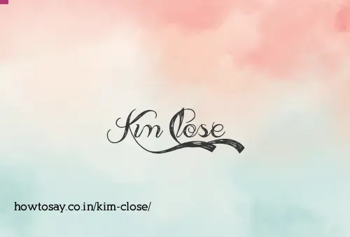 Kim Close