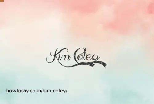 Kim Coley
