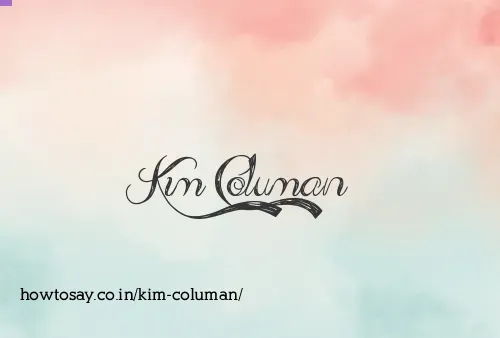 Kim Columan