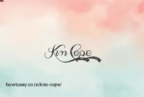 Kim Cope
