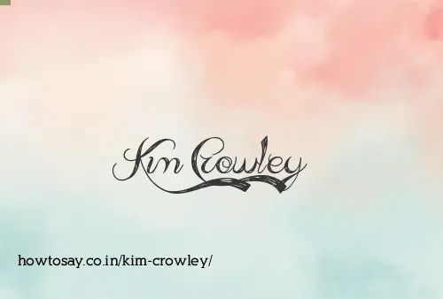 Kim Crowley