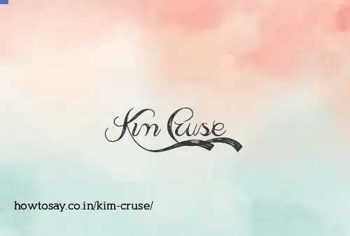 Kim Cruse