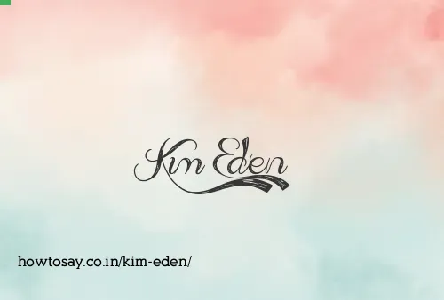 Kim Eden