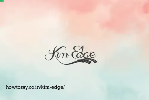Kim Edge