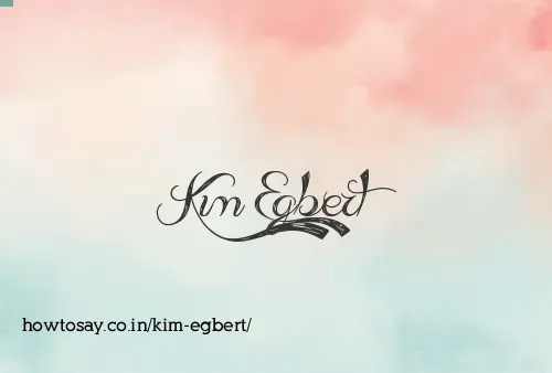 Kim Egbert