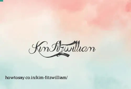 Kim Fitzwilliam