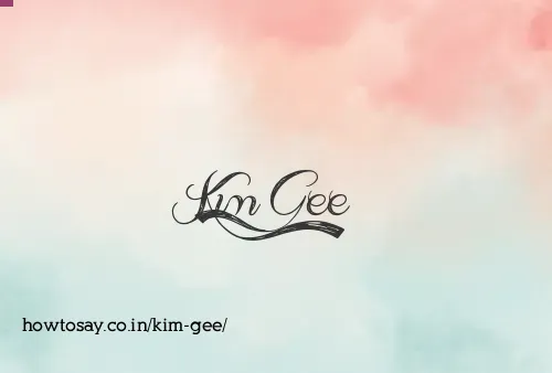 Kim Gee