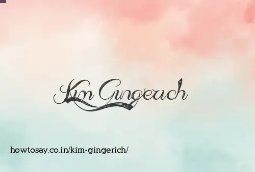 Kim Gingerich