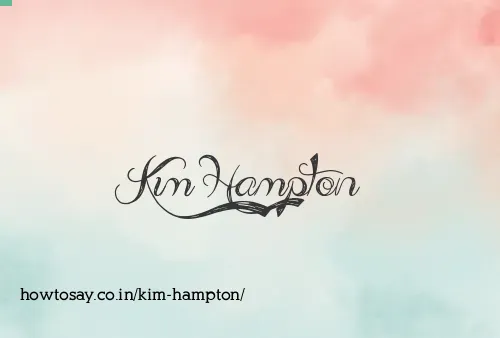 Kim Hampton