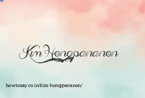 Kim Hongpananon