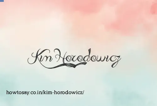 Kim Horodowicz