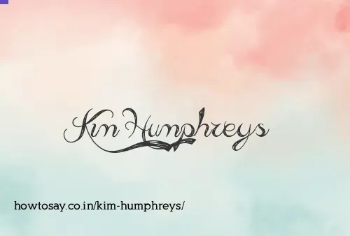 Kim Humphreys