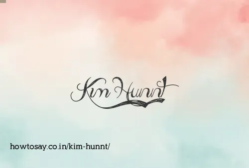 Kim Hunnt