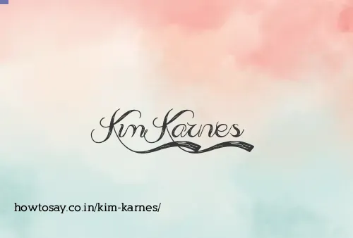 Kim Karnes