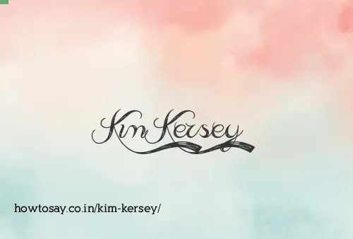 Kim Kersey